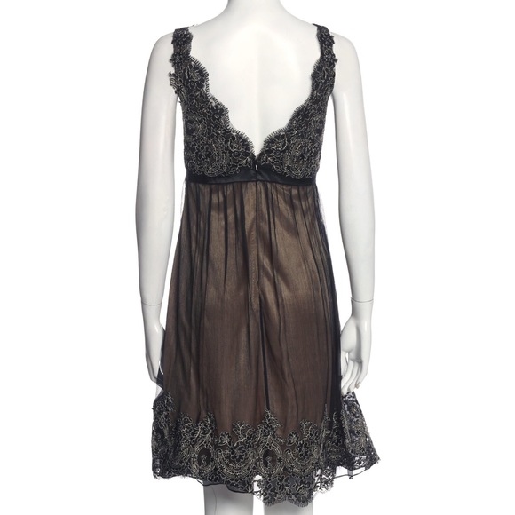 NWT Sue Wong Silk Knee-Length Baby Doll Dress - Picture 2 of 4